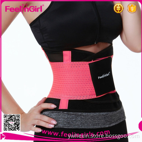 Pink Running Belt Slimming Belt Waist Trimmer Shaper